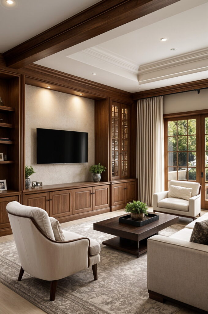 The foundations of understated luxury in home design lie in exceptional quality, fine craftsmanship, and a calm, refined visual atmosphere.